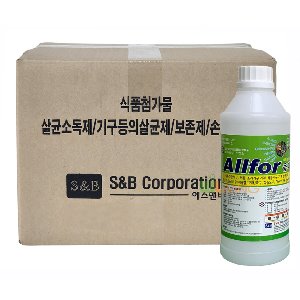 뿌리는소독제(올퍼)천연소독제,[박스단위판매]리필용/용량:1리터*12개